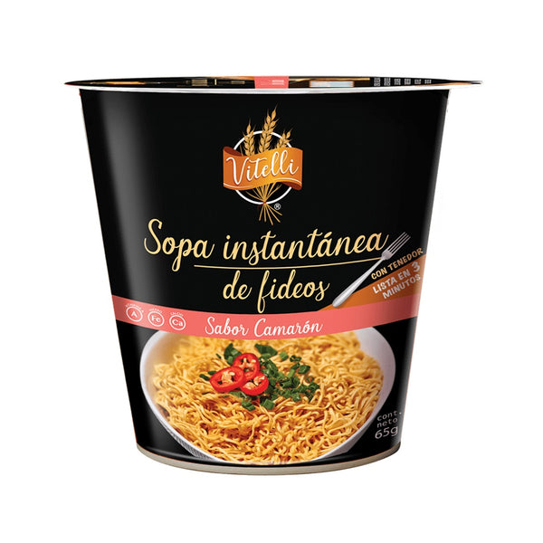 Sopa Instantánea Sabor Camarón 65 Gr