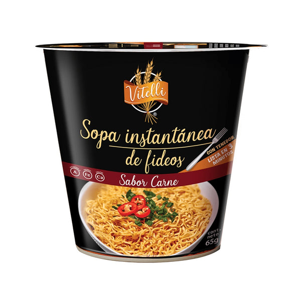 Sopa Instantánea Sabor Carne 65 Gr