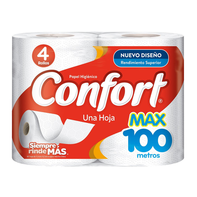 TOALLA PAPEL HOJA SIMPLE 300 MT 6 ROLLOS WIPE SIN CONO CENTERFEED (6851969974480)