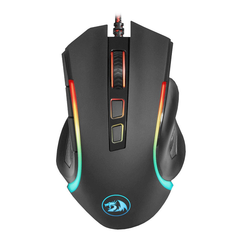 Mouse Alambrico Rgb Griffin 7200Dpi