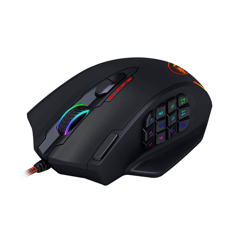 Mouse Alambrico Rgb Impact 12400Dpi