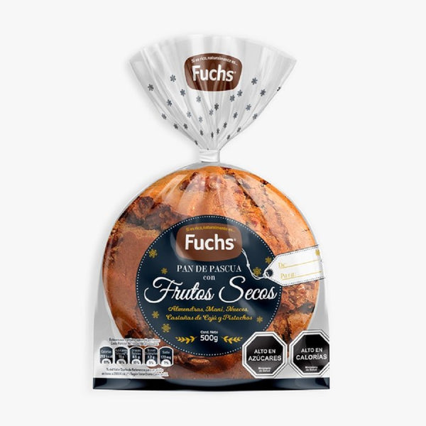 Pan De Pascua Frutos Secos 500 Gr