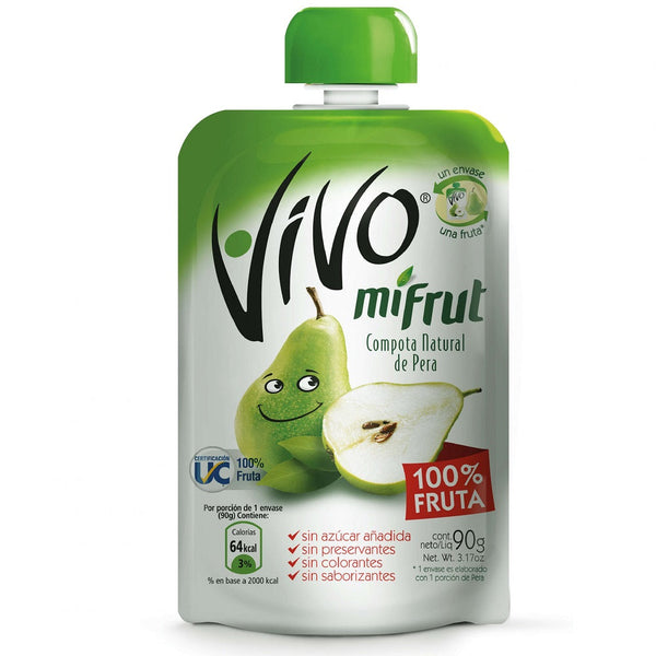 COMPOTA MIFRUT PERA CAJA 36 X 90 GR