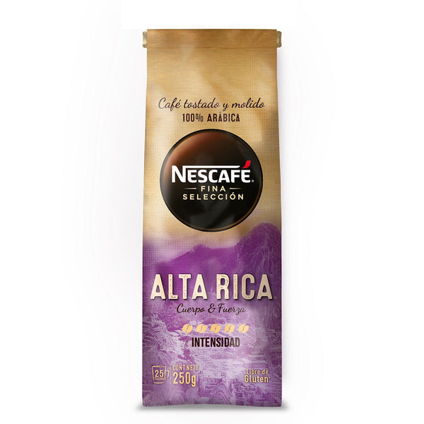 Café grano Molido Alta Rica Fina Selección