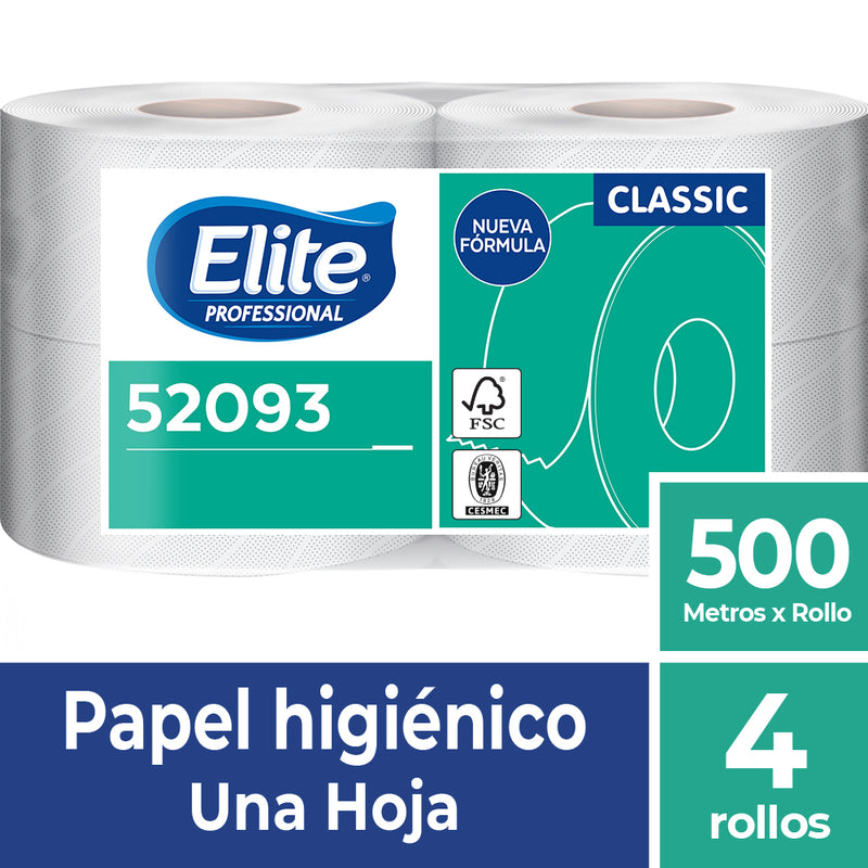 Papel Higenico Classic 500 X 4