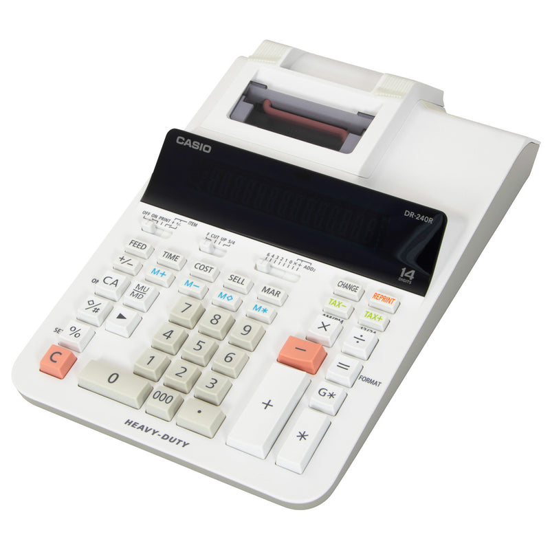 Calculadora Con Impresora Dr-240R-We Blanca