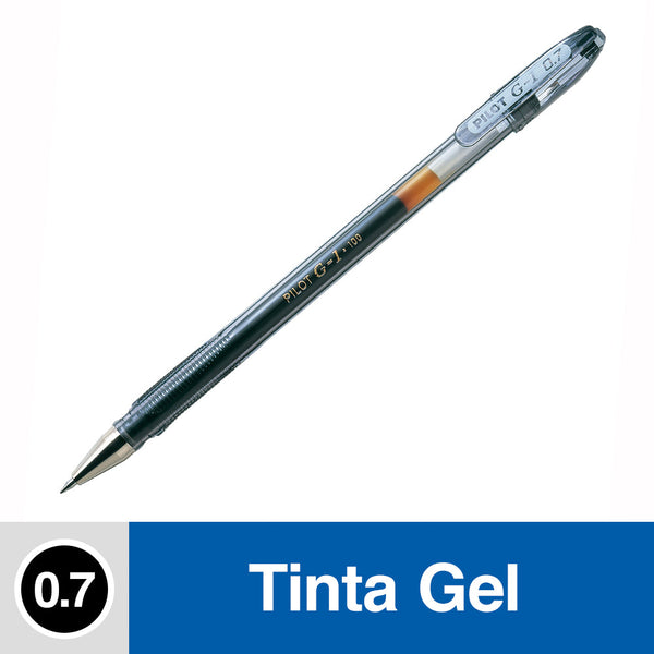 LAPIZ TINTA GEL 0.7 MM PUNTA MEDIA NEGRO G1 (6852021059792)