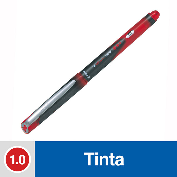 LAPIZ TINTA GEL 1.0 MM PUNTA GRUESA ROJO NEW VBALL (6852026106064)