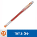 LAPIZ TINTA GEL 0.7 MM PUNTA MEDIA NARANJO SUPER GEL (6852026990800)