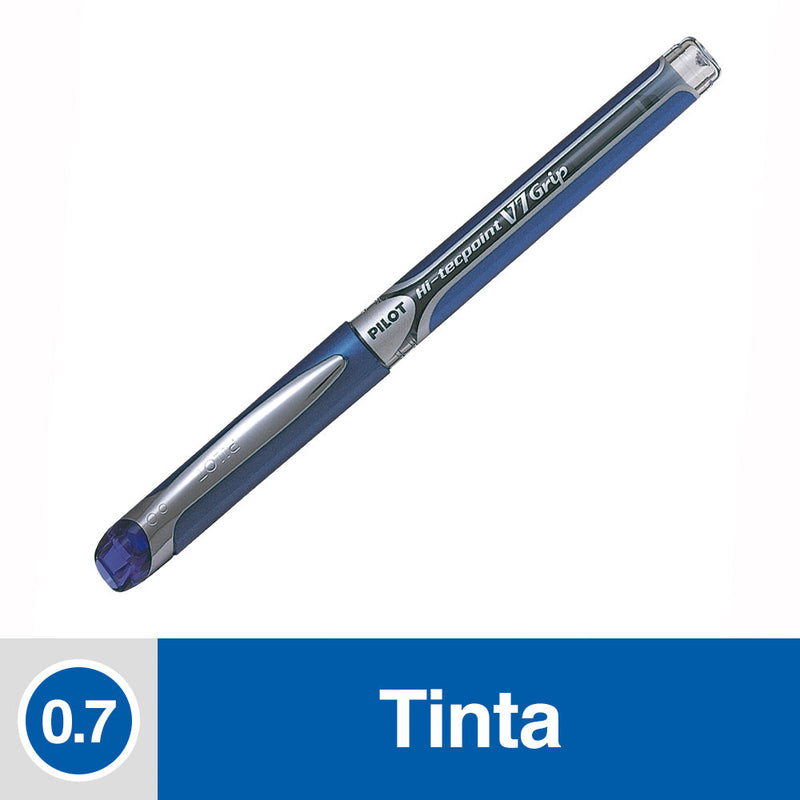 LAPIZ TINTA 0.7 MM PUNTA MEDIA AZUL HI TECPOINT BXGPN V7 (6852023845072)