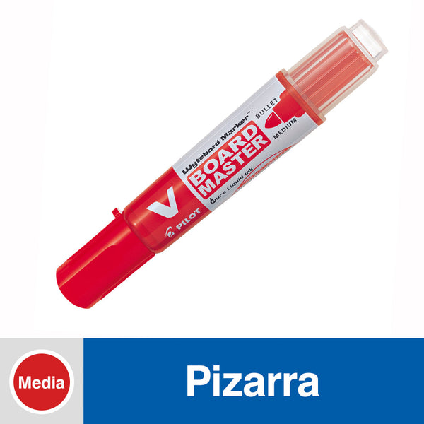 MARCADOR PIZARRA V BOARD MASTER COLOR ROJO (6851935437008)