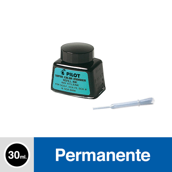 TINTA PARA MARCADOR 30 CC SCAF/SCAB/SCA6600 NEGRO (6852052418768)