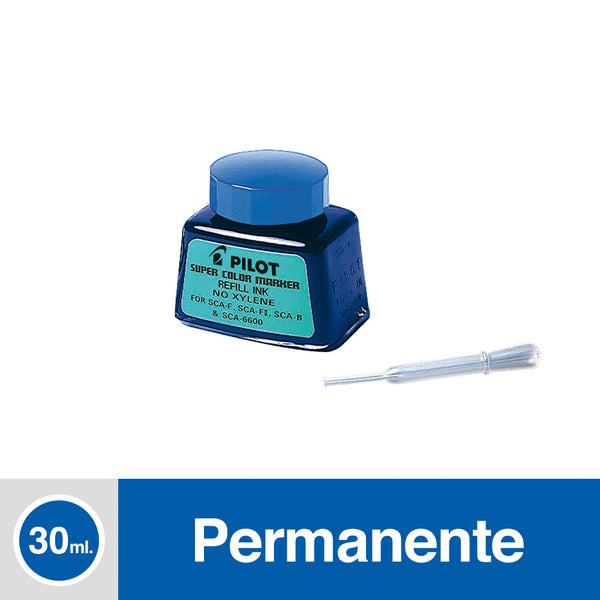 TINTA PARA MARCADOR 30 CC SCAF/SCAB/SCA6600 AZUL (6852052680912)