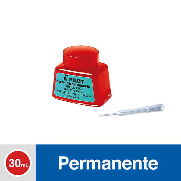 TINTA PARA MARCADOR 30 CC SCAF/SCAB/SCA6600 ROJO (6852052811984)