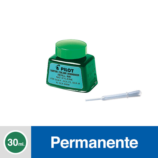 TINTA PARA MARCADOR 30 CC SCAF/SCAB/SCA6600 VERDE (6852072210640)