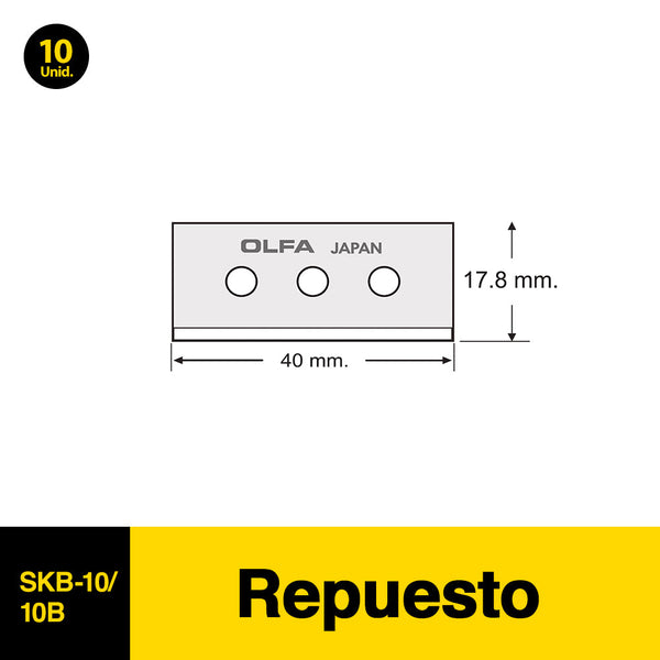 REPUESTO CUCHILLO SK-10 10 UN (6852085743824)