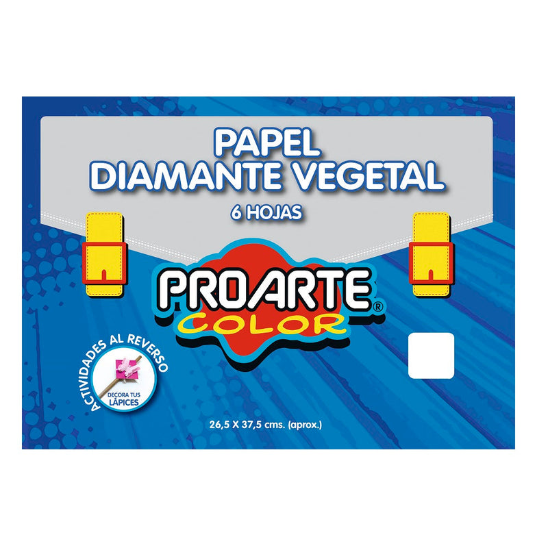 CARPETA CON PAPEL DIAMANTE 6 HOJAS