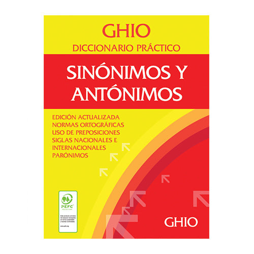 DICCIONARIO PRACTICO SINONIMO ANTONIMO 18 X 13 CM N 32 (6852130046160)