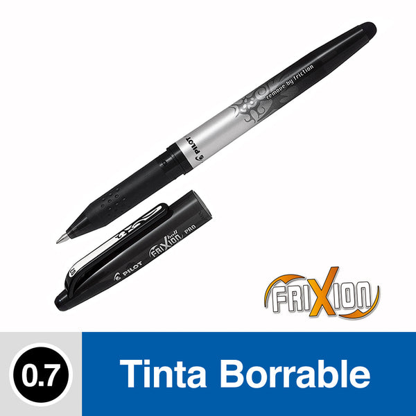 BOLIGRAFO BORRABLE 0.7 MM FRIXION PRO NEGRO (6851974758608)