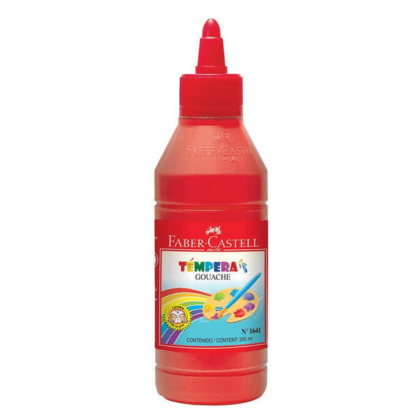 Tempera 250 ml Rojo