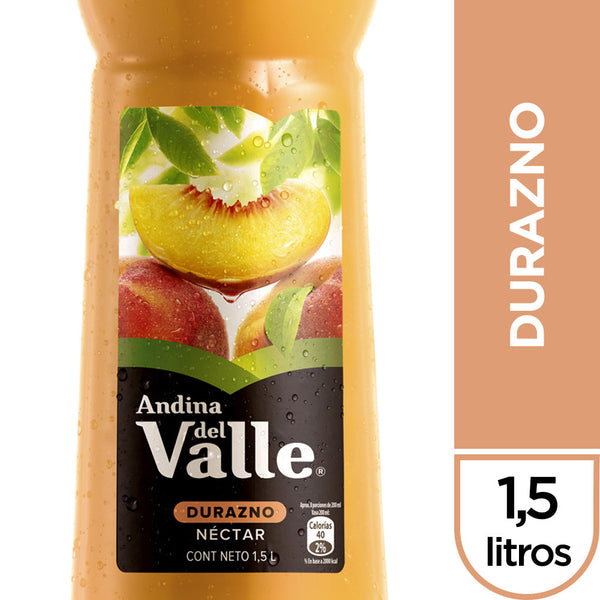 JUGO NECTAR EN BOTELLA 1.5 LT DURAZNO (6851927507152)