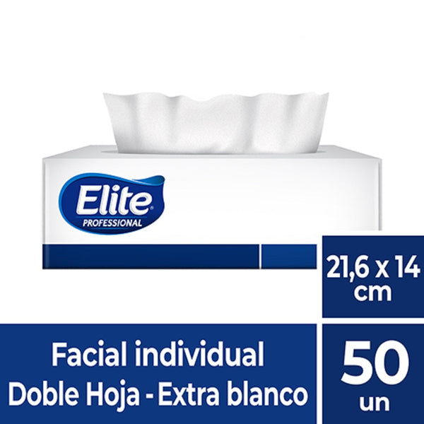 PAÑUELO FACIAL DOBLE HOJA 50 UN INSTITUCIONAL