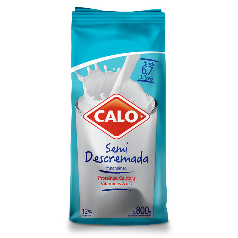 LECHE EN POLVO SEMIDESCREMADA BOLSA 800 GR (6852073128144)