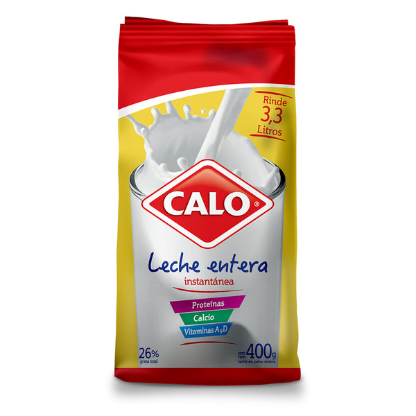 LECHE EN POLVO ENTERA BOLSA 400 GR (6852073160912)