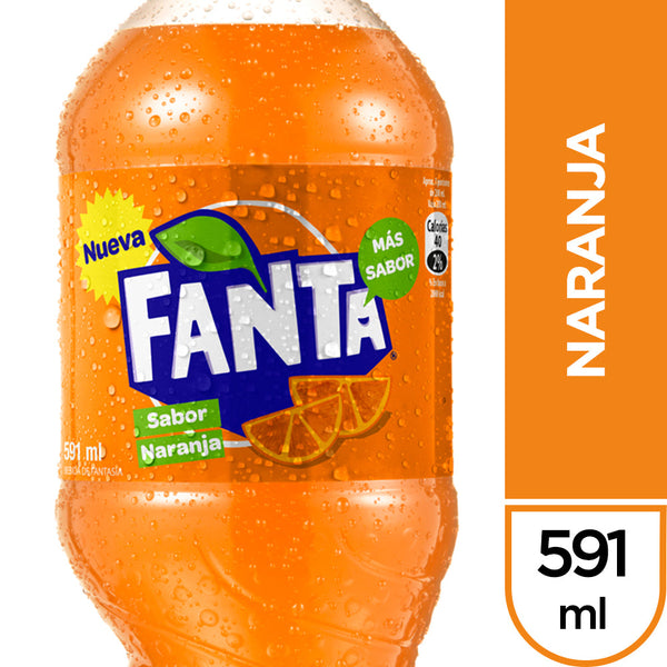 Bebida Desechable Fanta 591 Cc