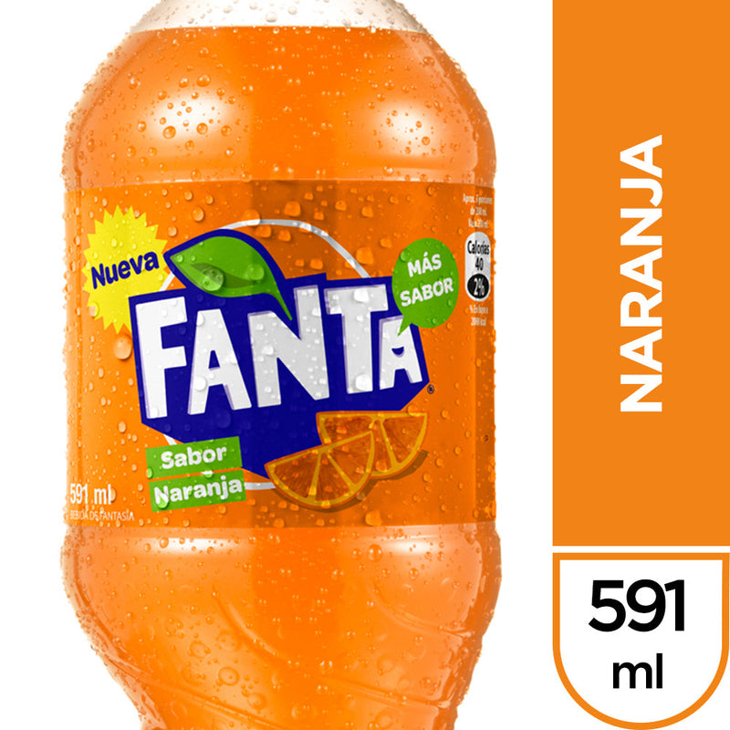 Bebida Desechable Fanta 591 Cc