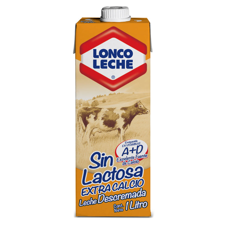 LECHE DESCREMADA SIN LACTOSA EXTRA CALCIO 1 LT (6851929309392)