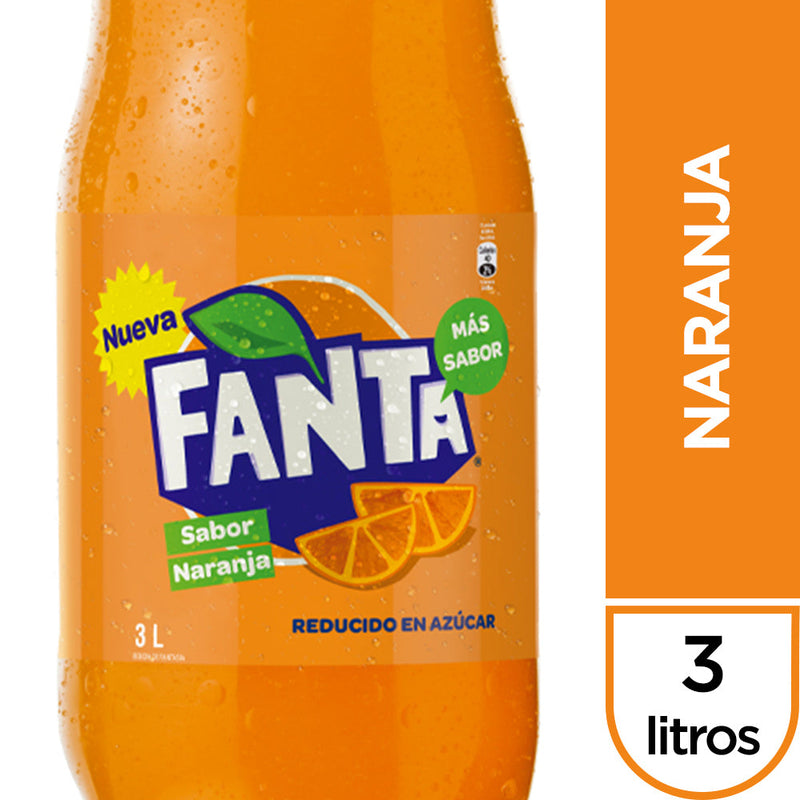 Bebida Desechable Fanta 3 Lt