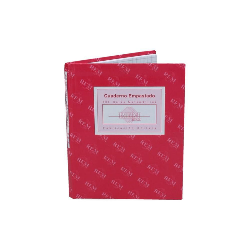 CUADERNO EMPASTADO MATEMATICA 7 MM 100 HOJAS BURDEO (6852009656528)