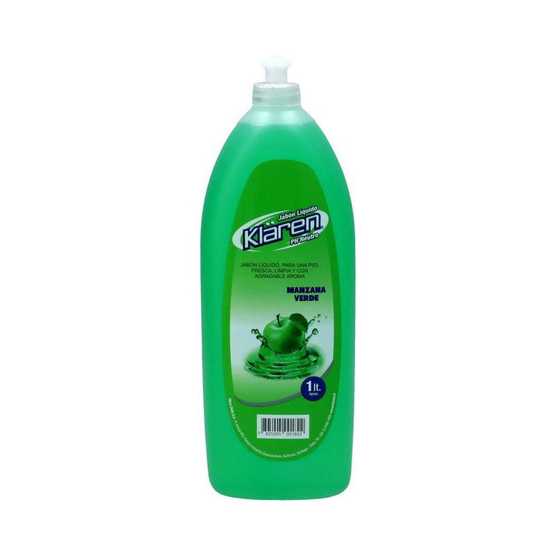 JABON LIQUIDO 1 LT MANZANA