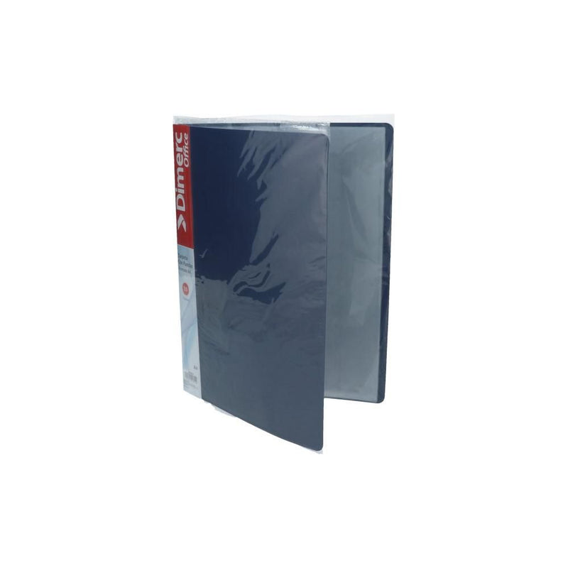 CARPETA CON FUNDAS A4 10 UN AZUL (6851994452176)