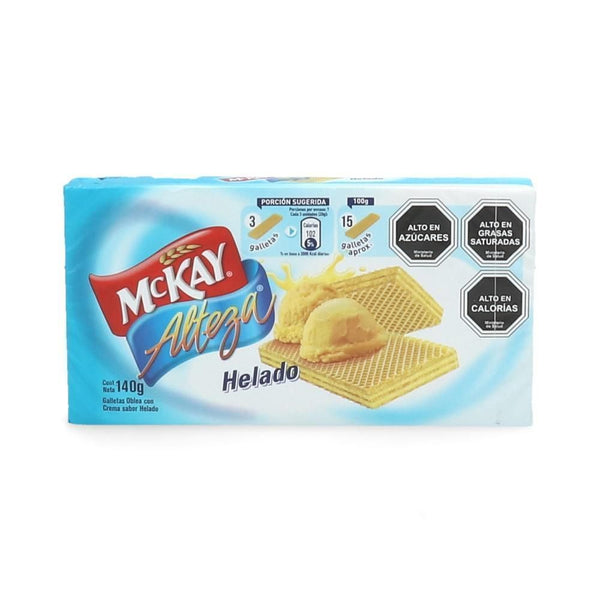 GALLETA DULCE 140 GR ALTEZA OBLEA CREMA HELADO (6851924263120)