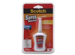 Adhesivo  3M Frasco Instantaneo Liquido Gota A Gota Scotch 4 G