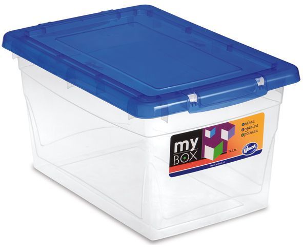 Caja Organizadora Colores Surtidos 15 Lt Mybox